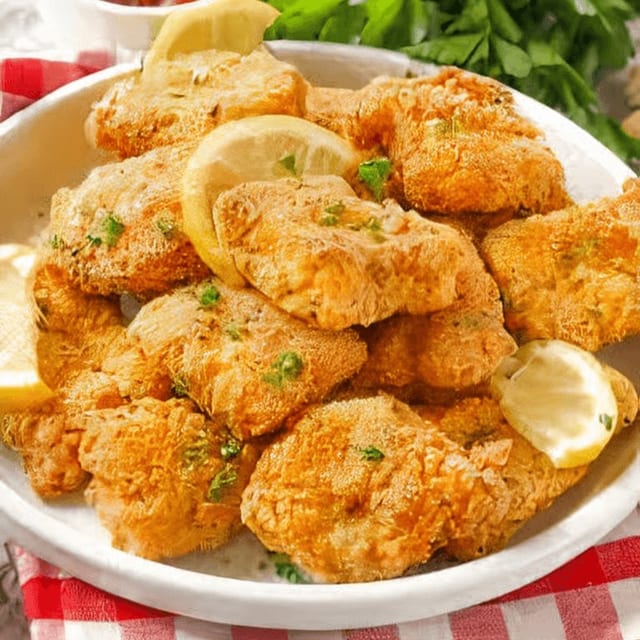 Catfish Nuggets Dinner.