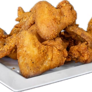 5 Pcs Whole Wings With Fries & Pop